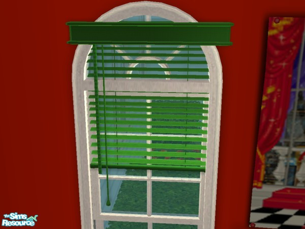 Sims 2 — Waiting For Santa Blinds by darksunshine1027 — Part of set.