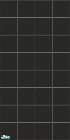 Sims 2 —  Black Tiles by TSR Archive — Part of a set of 6 wallpapers and 6 floor tiles to mix and match as you please. **