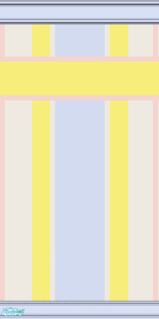 Sims 2 — nm Baby Pales Stripes by Henwen — A wall for your baby's room, a little on the traditional side. **TSRAA