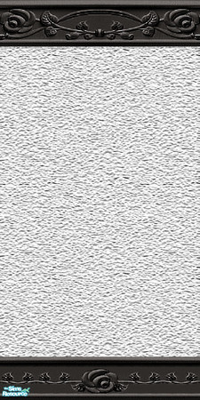 Sims 2 — Painted White 3 by Lorah — Black and White sand for your interior or exterior walls.