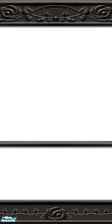 Sims 2 — In Black by Lorah — Black and White sand for your interior or exterior walls.