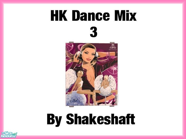 Sims 2 — HK Dance Mix 3 by TSR Archive — Part of a set of 3 Hed Kandi Dance Mix Posters. ** TSRAA **