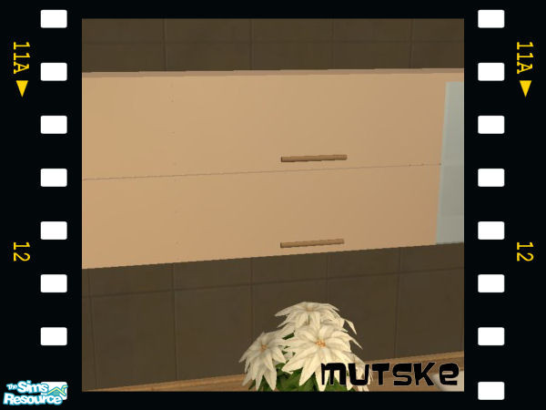 Sims 2 — Kitchen and Diningset Cabinet by Mutske — Kitchen and Diningset. For some recolours you need to download the