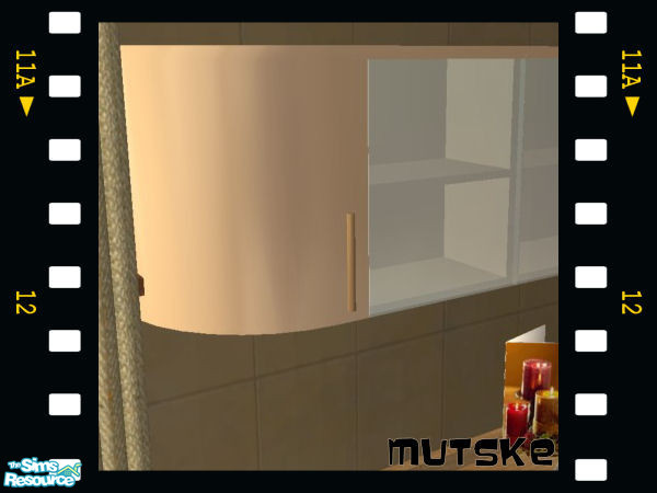 Sims 2 — Kitchen and Diningset Cabinet Left by Mutske — Kitchen and Diningset. For some recolours you need to download
