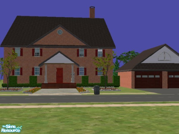 Sims 2 — Angel Manor Estates by devoted2rusty — This home offers 2 floors with 5 bedrooms, 4 1/2 baths, great room,
