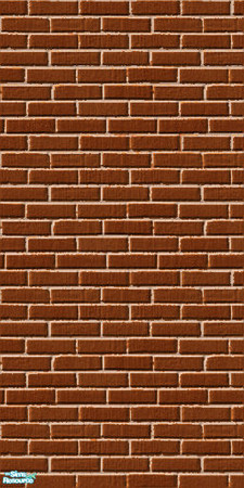 Sims 2 — Deluxe Brown Brick by dolphin7v — Deluxe brick created by D7Studio