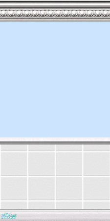 Sims 2 — D2DBlank Blue Tile Wall by D2Diamond — Seven lovely tiled walls with in pretty pastel colors. ... ~*~Part of the
