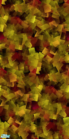 Sims 2 — Red & Yellow Striped Confetti Paint by Agent420 — This Red & Yellow Striped Confetti wall is nice to