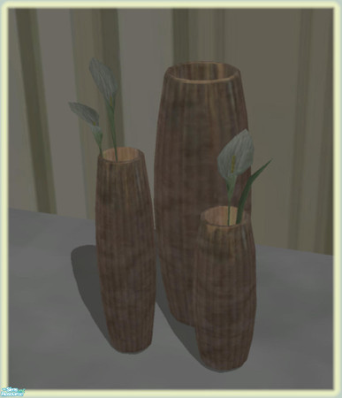 Sims 2 — Natural Bedroom Vase by NewSimSimGirl — Natural colors to sooth and comfort on those cold winter nights.