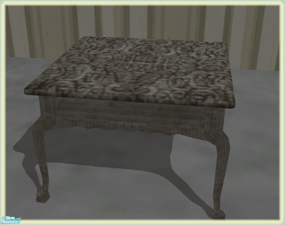 Sims 2 — Natural Bedroom End Table by NewSimSimGirl — Natural colors to sooth and comfort on those cold winter nights.