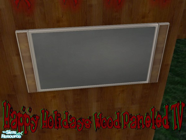 Sims 2 — Happy Holidays Television by darksunshine1027 — Every sim enjoys the holiday season whether they know it or not.