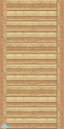 Sims 2 — Pine 4 by Lorah — Welcome Home (pine siding & floor) 5 walls, 2 floors all priced $5.