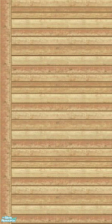 Sims 2 — Pine 3 by Lorah — Welcome Home (pine siding & floor) 5 walls, 2 floors all priced $5.