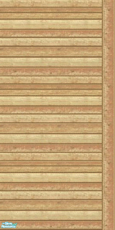 Sims 2 — Pine 2 by Lorah — Welcome Home (pine siding & floor) 5 walls, 2 floors all priced $5.