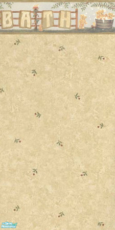 Sims 2 — teddybearbath by agaliha5 — bears bathing and their towels spell BATH. little flower print under it