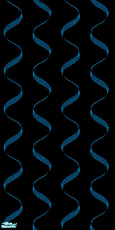Sims 2 — Ribbon Blue by Lorah — Ribbons in all colors of the rainbow + on black.