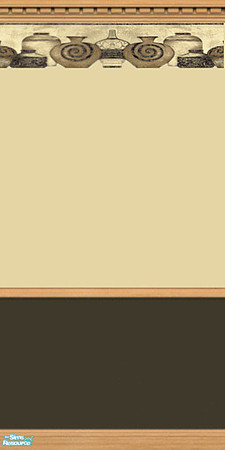 Sims 2 — SOw10 by iZazu — Serenity One Set is carpet flooring and wallpapered walls for your sim homes. Enjoy! by