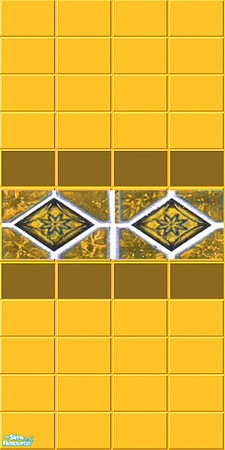 Sims 2 — SSw13 by iZazu — Spa/Gym Floors & Walls Set consists of walls and floors for your spa/bath/rec