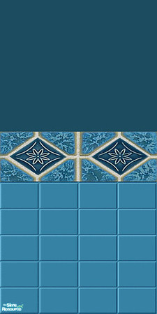 Sims 2 — SSw11 by iZazu — Spa/Gym Floors & Walls Set consists of walls and floors for your spa/bath/rec