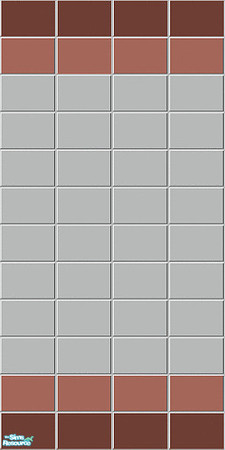 Sims 2 — SSw8 by iZazu — Spa/Gym Floors & Walls Set consists of walls and floors for your spa/bath/rec