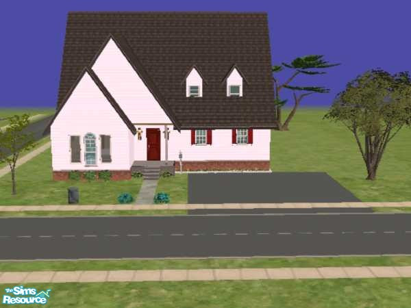 Sims 2 — 201 Robin Lane by devoted2rusty — This home features master suite downstairs, kids rooms upstairs. Allows