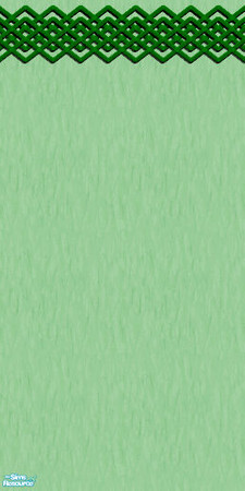 Sims 2 — Trellis Border - Trellisgreen by Little Zip — Textured wall with Trelllis borders in green. Little Zip Creations