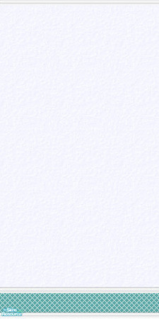 Sims 2 — Kitchen Walls - Ktcteal by Little Zip — Basic kitchen walls with teal colored baseboard. Little Zip Creations