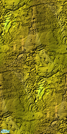 Sims 2 — Yellow Concrete by Agent420 — Yellow concrete. Looks old and worn. Totally Seamless. $15 per section. - Agent