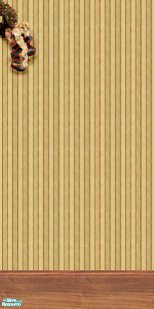 Sims 2 — Gold Christmas Wall 3 by Helena — -