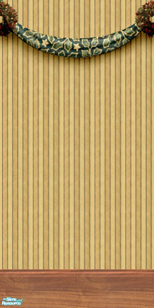 Sims 2 — Gold Christmas Wall 2 by Helena — -