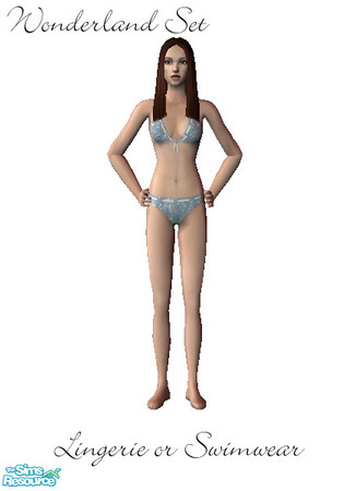 Sims 2 — Winter Wonderland - Swim blue by de_Anne — Part of the Winter Wonderland set.