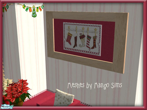 Sims 2 — Hung With Care Picture by SpringwolfDecor — You'll sleep soundly in this bedroom while waiting for Santa to