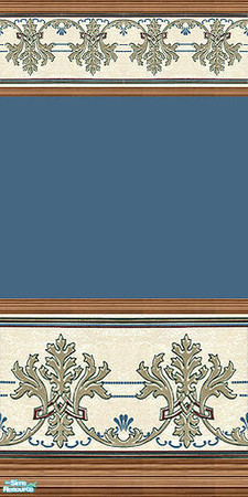 Sims 2 — Shield Forest by gatomurphy — An antique style paper with oak trim.