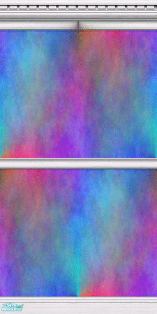 Sims 2 — Tye Dye Painted Wall by Agent420 — This Tye Dye Painted Wall looks wicked awesome. With white painted wooden