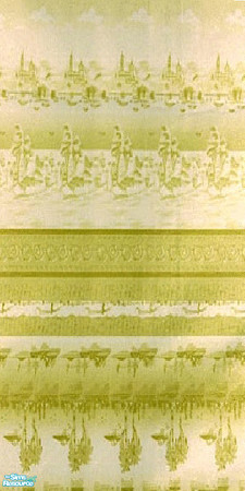 Sims 2 — Lime Green wall by The_Unicorn — -