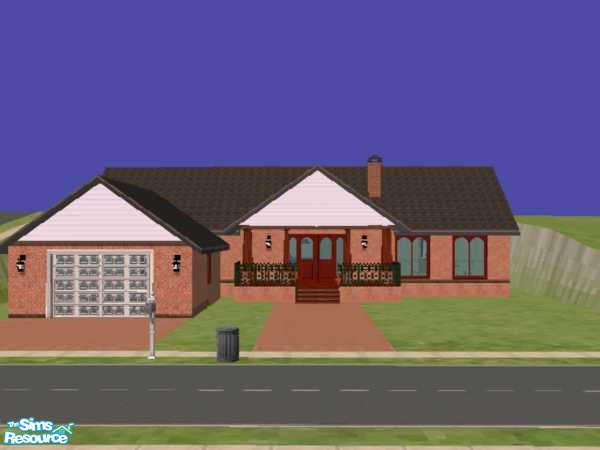 Sims 2 — 500 Elm Street by devoted2rusty — Your Sims will have no nightmares in this home. It has 3 bedrooms and 2 baths