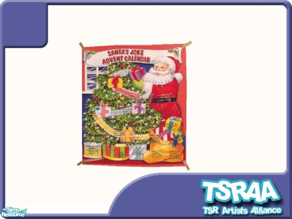 Sims 2 — Advent Calendar 20 by TSR Archive — Part of a set of 3 Advent Calendars. ** TSRAA Member **