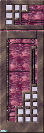 Sims 2 — Tribute Bedroom Left Wall by SpringwolfDecor — In Tribute to Traci - Who has taught me so much about recoloring!