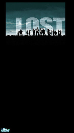 Sims 2 — Lost by morneau_grl27 — Lost Poster from my Lost collection