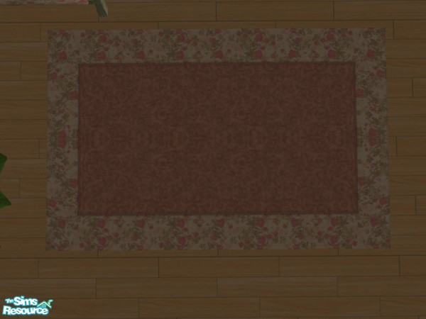 Sims 2 — Maxis Matching: Pink Rug by wimpy1968 — Tired of your favorite maxis objects not having any matching objects?