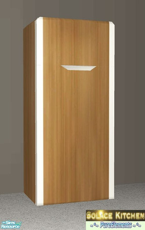 Sims 2 — Solace Kitchen - Refrigerator by SaeraMaples — Contemporary kitchen set for those modernish Sims.