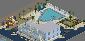 Sims 1 — Blue Lagoon by Degera — Ahhh, The Blue Lagoon. It's been a rough week, boss is on your case, no promotions to