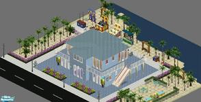 Sims 1 — Beach Blast by Degera — Beach Blast is a nifty bar and arcade located on the waterfront in fabulous Downtown.