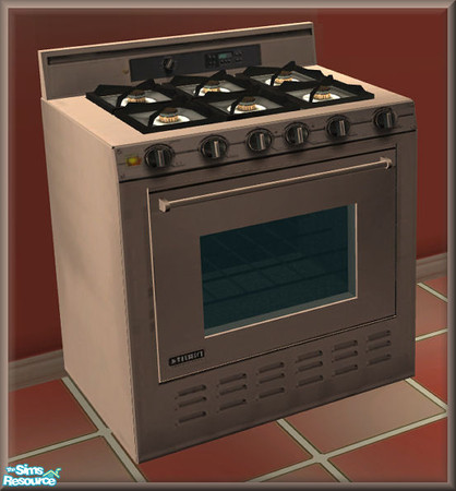 Sims 2 — NK Jazz Zeal Kitchen - Stove by MoMama — A stove in a nice creamy tan.