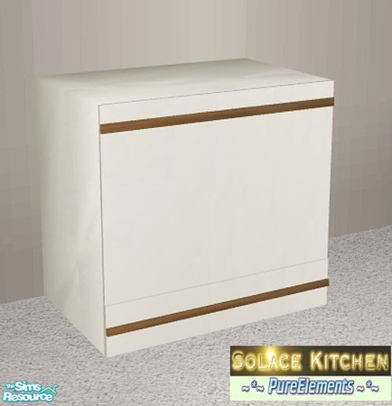 Sims 2 — Solace Kitchen - Dishwasher by SaeraMaples — Contemporary kitchen set for those modernish Sims.
