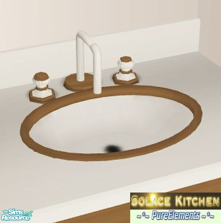 Sims 2 — Solace Kitchen - Sink by SaeraMaples — Contemporary kitchen set for those modernish Sims. UPDATE: There was an