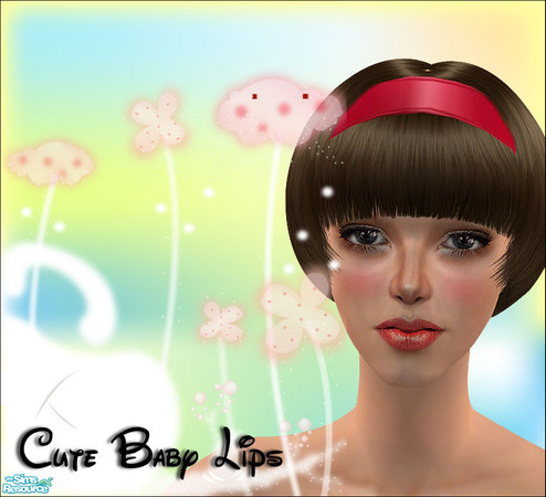 Sims 2 — Cute Baby Lips by monkey6758 — 