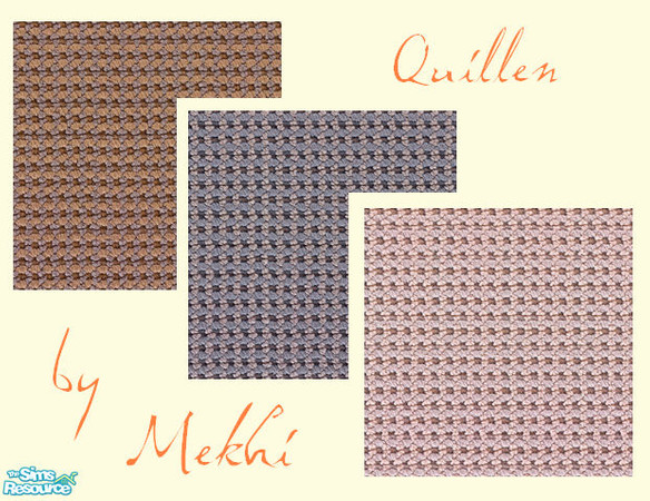 Sims 2 — Quillen by Mekhi — A set of three carpets for your homes & businesses, enjoy!