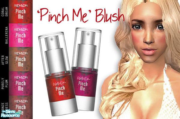 Sims 2 — 'Pinch Me' Blush by 06bek — This tinted gel formula blush makes blending a breeze and provides you with a