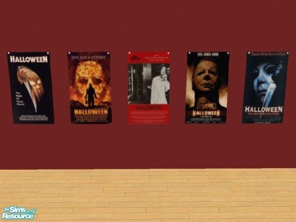 Sims 2 — Halloween Posters by sadie7684 — A collection of posters in honor of the new Halloween movie.